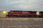 CP ES44AC Locomotive leading a train